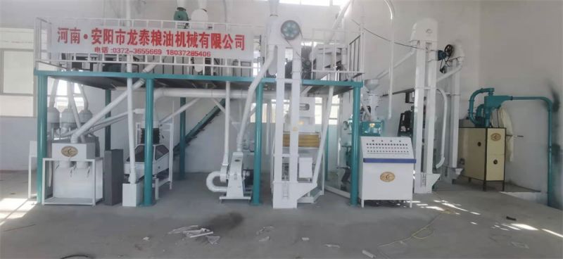 10噸玉米糝、粉聯(lián)產(chǎn)生產(chǎn)線  日產(chǎn)